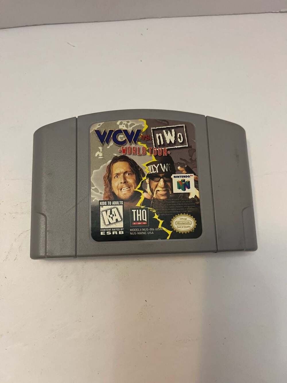 WCW Vs. NWO World Tour Nintendo 64 N64 Game Cartridge